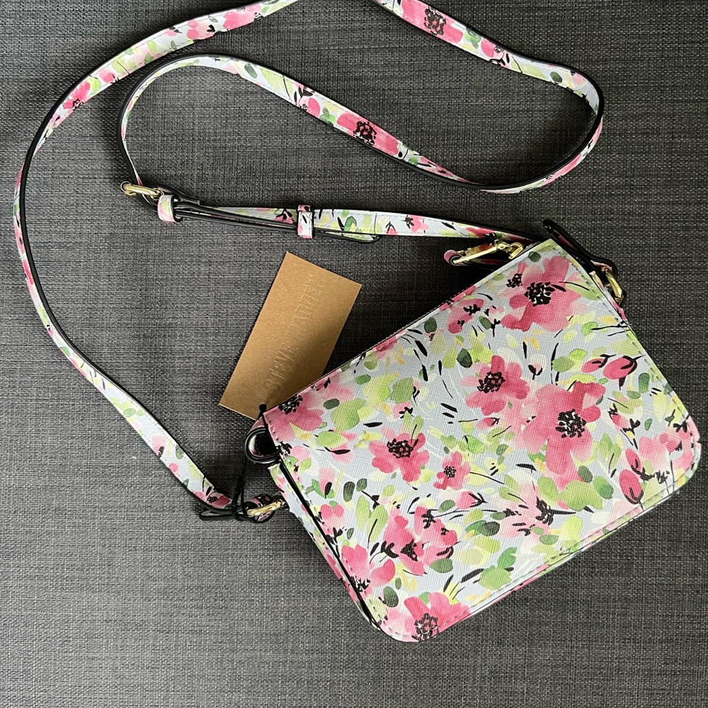 NWT STEVE MADDEN LOGO MINI CROSSBODY BAG PURSE - Picture 4 of 8